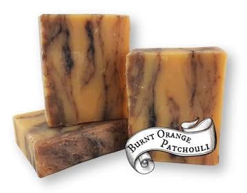 Burnt Orange Patchouli Soap